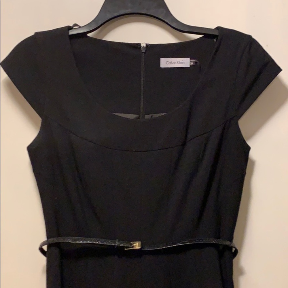 Calvin Klein a-line Dress - VERY flattering!!
